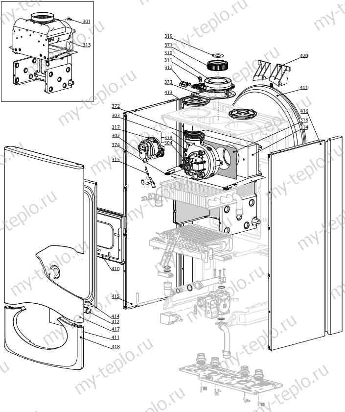 Запчасти Ariston CLAS EVO SYSTEM 32 FF купить в Белгороде