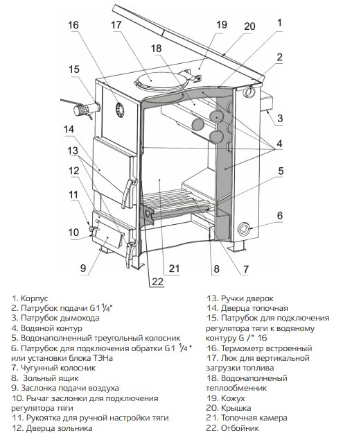 котел Гефест Сибирь купить в Белгороде
