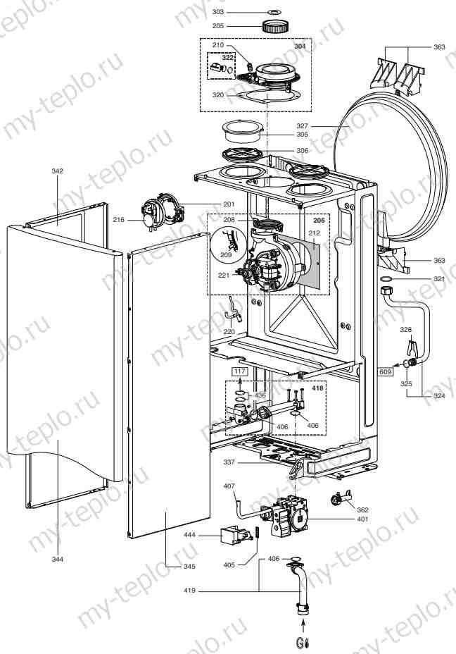 Запчасти Ariston CLAS SYSTEM 24 CF купить в Белгороде