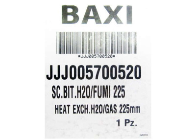 Baxi битермический теплообменник MainFour (5700520)